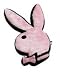 Pink Playboy Bunny Head Pillow