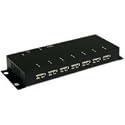 Exsys® USB 2.0 Hub 7-Port im Metallgehäuse für Wandmontage
