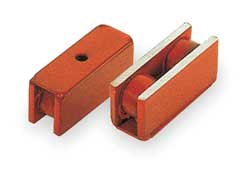 Westward 3DYF5 Retrieving Magnet, Ceramic, 4 In