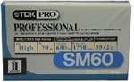 TDK PRO SM60 Professional High Bias Audio Tape (60 min)