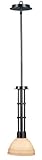 Kenroy Home 90050CBZ Odyssey One-Light Mini Pendant, Copper Bronze with White Opal Globe
