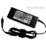 Toshiba Satellite L355 L355d-s7901 L355d-s7902 L355d-s7831 L455-s500 L505 L505-es5018 L505-gs5035 L505d-gs6000 Ac Adapter Power Supply Cord Laptop Charger Plug (With Ac Power Cord)