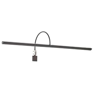 Aero Black Finish 32 Wide Plug-in Picture Light by CSL