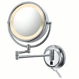 Double Side Lighted Wall Mirror by Kimball & Young