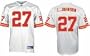 Larry Johnson Kansas City Chiefs #27 Authentic Reebok NFL Football Jersey (White)