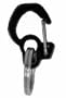 Small Curve Aluminum Dog Tag Clip - Black