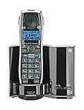 GE DECT 6.0 Black Premier Single Handset Cordless Phone with Goog-411 and Caller ID (28811FE1)