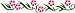 Tattoo Stencil - Six Flower Armband - #422