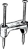 Insulated Romex Staples 1/2 2 NAIL PLASTIC STAPLE 20/CRD
