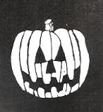 Stencil Pumpkin, Stainless