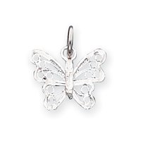 Sterling Silver Butterfly Charm
