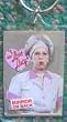 I Love Lucy Chocolate Factory Mirror Keychain