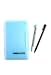 NDS Lite Silicone Storage Case With Stylus Pen - Ice Blue
