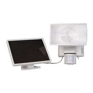 Maxsa Innovations 40224 50 LED Solar Powered Motion-Activated Security Floodlight