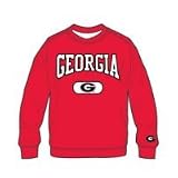 Georgia Bulldogs UGA Men's Crew Sweatshirt Pullover