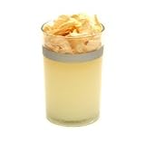 Red Flower Spanish Gardenia Petal Topped Candle