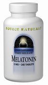 Source Naturals Melatonin 3mg, 240 Tablets