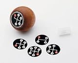 5-Way Shift Knob Wood Grain