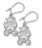 Las Vegas (UNLV) Runnin' Rebels 5/8 Rebel Dangle Earrings - Sterling Silver Jewelry