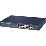 Netgear ProSafe JFS516 Ethernet Switch. 16PORT 10/100 SWITCH STD-SW. 16 x 10/100Base-TX