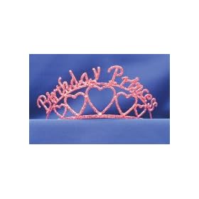  Elope Bday Princess Tiara Hot (Pink)