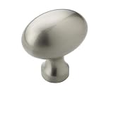 Amerock BP53014G10 Allison Oval Knob - Satin Nickel