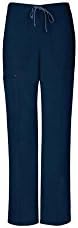 ScrubStar Women's Drawstring Straight Leg Scrub Pant, Indigo, Xlarge 7