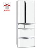 【エコポイント対象商品】パナソニック 550L 6ドア ノンフロン冷蔵庫（ハーモニーホワイト）Panasonic ECO NAVI NR-F554T-W