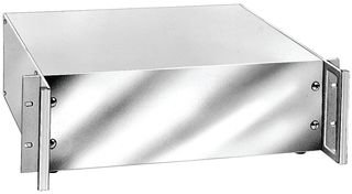 BUD Industries HC-14101 ValuLine Series Cabinet with Handle 13" L x 17" W x 3.5" H, White