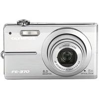 Olympus FE370 8 Megapixel Digital Camera Kit - Silver