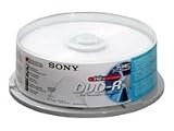 Sony - DVD-R (recordable), 16x, 25er Spindel mit 120 Minuten je DVD