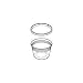 Delitainer 16 oz. Deli Food Containers w/ Lids - Pack of 36 By: Newspring