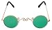 Pot of Gold Glasses - Gold Frame - Green Lenses