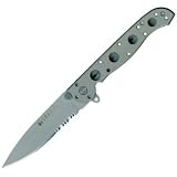 Columbia River Knife and Tool's M16-13T Titanium Combo Edge Knife
