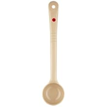 Carlisle 436006 Beige 2 Oz. Measure Misers Solid Server Spoon with Red Color Coding (Case of 12)