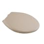 Church 380TC Fawn Beige elongated closed front plastic toilet seat with cover