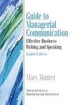 Guide to Managerial Communication (Guide to Business Communication Series) (8th Edition) [Paperback]