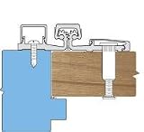 Hager 780-157 Dark Bronze Roton Full Surface Continuous Hinge FREE SHIPPING