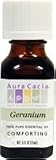 Essential Oil Geranium (pelargonium graveolens) - 0.5 oz., (Aura Cacia)