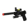 Spring Tactical Pistol with Laser Silencer