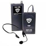 Nady 151 VR0-HM3 Wireless Headset System with 151VR Receiver, WLT Headset Bodypack Transmitter with HM-3 Uni-Condenser Mic and Audio Cable