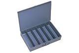 Steel Compartment Box - 6 Vertical Compartments