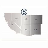 NAVIONICS HOTMAPS PLATINUM CF CA,NV,UT,AZ,CO,NM Model # CF/HMPT-08