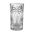 Godinger 2418 Set of 4 Palm Design Highball Glasses