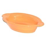  : Fiesta Individual 9 Inch by 5 Inch Oval Casserole, Tangerine