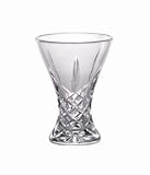 4 INCH LONGFORD CRYSTAL VASE - LONGFORD 24% CRYSTAL WAISTED VASE