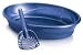 OVAL CAT LITTER PAN LARGE ASST COLORS