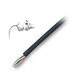 協和電線産業 ネズミ対策 UTP 1000BASE-T対応LANケーブルコネクター無 黒 0.5mm X 4P 200m HLC-T5R-200M