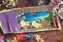 Hoffmaster Tropical Paradise Placemat - 9.75 x 14