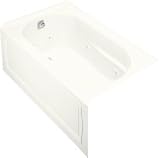 Kohler K1357-LA-0 Proflex Devonshire Whirlpool White Acrylic